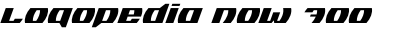 Logopedia Now 700 Bold Italic